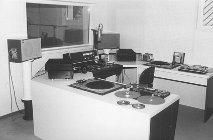 Hörfunk-Selbstfahrerstudio - Anfang der 1990er-Jahre